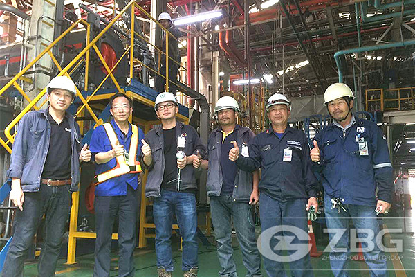 10 Tons Natural Gas Boiler Thailand