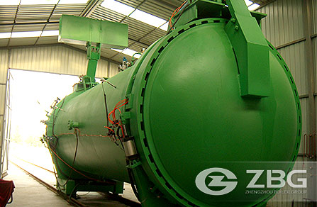 Pneumatic-opening Autoclave