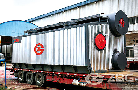 SZS Water Tube Oil Hot Water Boiler