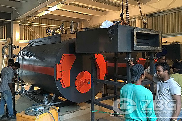 1 Ton & 2 Ton Gas Steam Boiler to Bangladesh